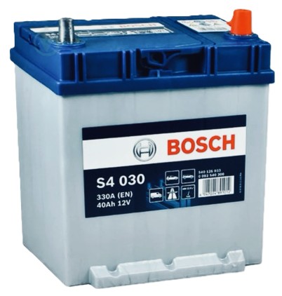 40Ah Asia BOSCH S4 (-/+) (0) 330EN з бортом. Фото 2