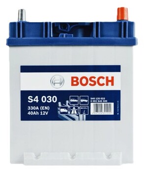 40Ah Asia BOSCH S4 (-/+) (0) 330EN з бортом
