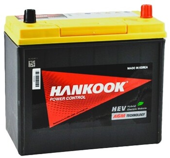 45Ah Asia HANKOOK AGM Hybrid Electric Vehicle (-/+) (0) 370EN