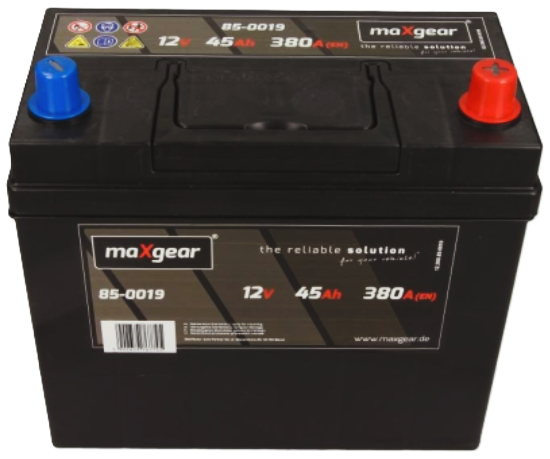 45Ah Asia MAXGEAR (-/+) (0) 380EN