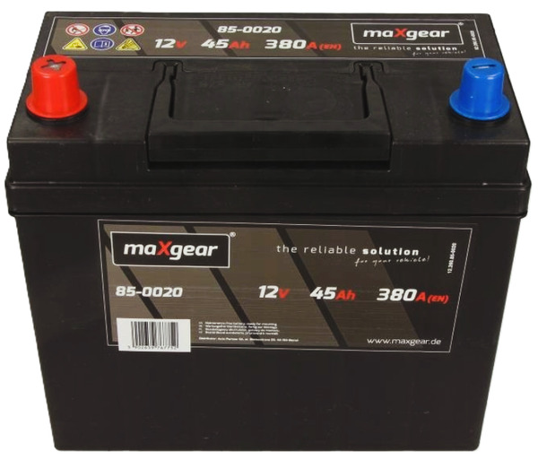 45Ah Asia MAXGEAR (+/-) (1) 380EN