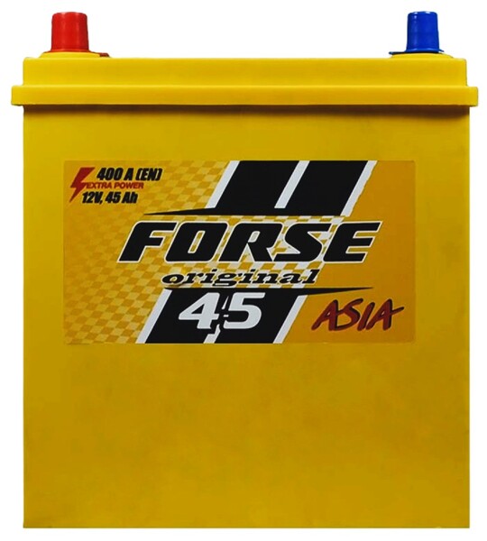 45Ah Asia FORSE Original (+/-) (1) 400EN. Фото 2