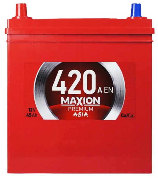 45Ah Asia MAXION Premium (+/-) (1) 420EN