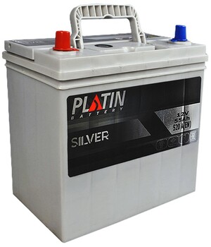 55Ah Asia PLATIN Silver SMF (+/-) (1) 520EN. Фото 3