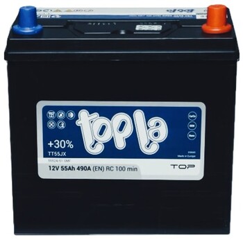 55Ah Asia TOPLA Top (-/+) (0) 490EN