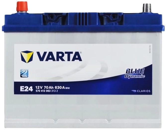 70Ah Asia VARTA Blue Dynamic (+/-) (1) 630EN. Фото 3