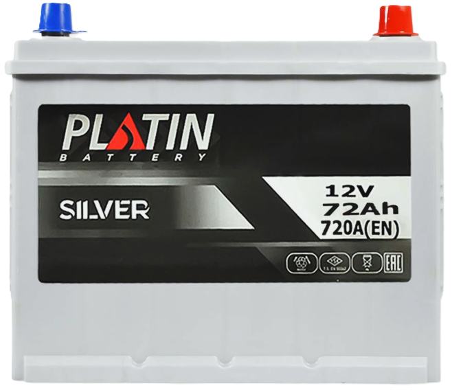 72Ah Asia PLATIN SILVER (-/+) (0) 720EN