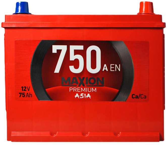 75Ah Asia MAXION Premium (-/+) (0) 750EN
