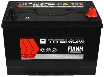 95Ah Asia FIAMM TITANIUM BLACK (-/+) (0) 760EN