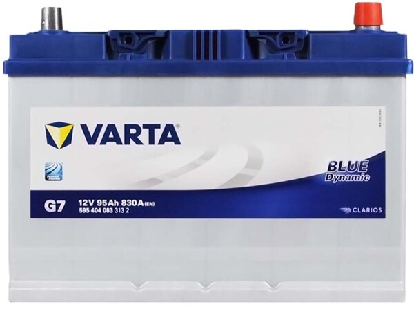 95Ah Asia VARTA Blue Dynamic (-/+) (0) 830EN. Фото 2