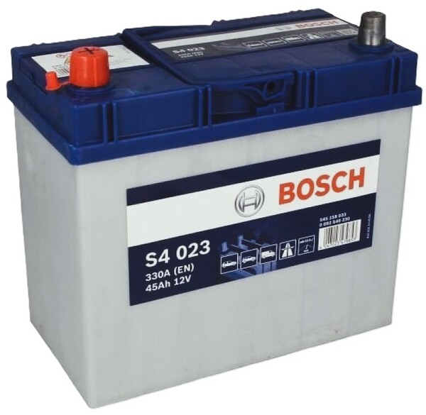 45Ah Asia BOSCH S4 (+/-) (1) 330EN. Фото 2