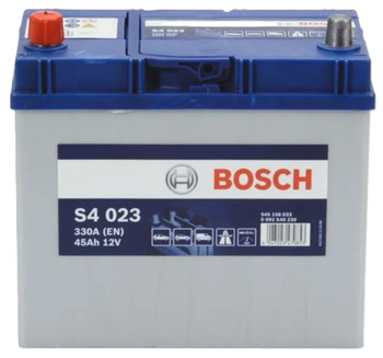 45Ah Asia BOSCH S4 (+/-) (1) 330EN. Фото 3