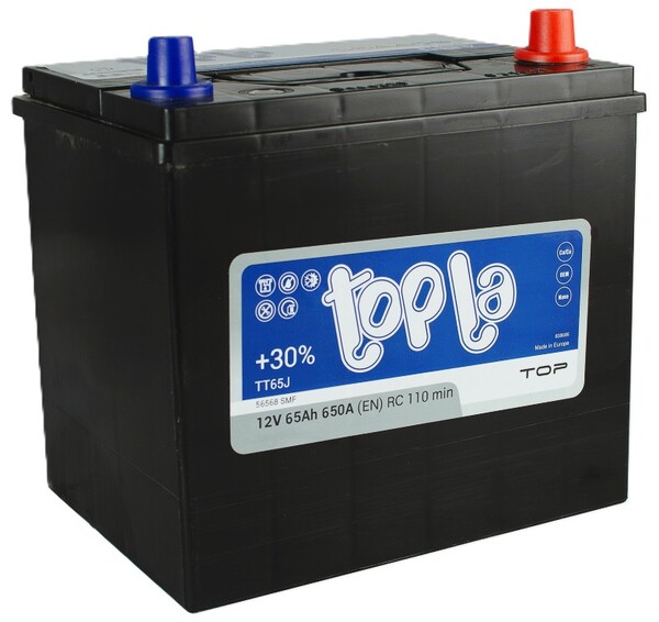 65Ah Asia TOPLA Top (-/+) (0) 650EN