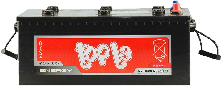 190Ah Truck TOPLA ENERGY TRUCK (+/-) (1) 1 200EN