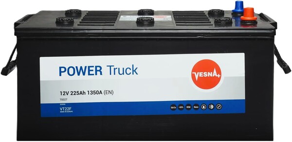 225Ah Truck VESNA POWER TRUCK (+/-) (1) 1 350EN