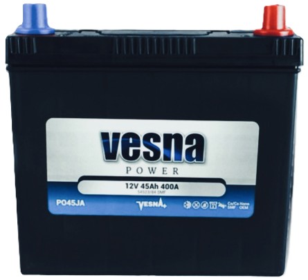 45Ah Asia VESNA Power (-/+) (0) 360EN
