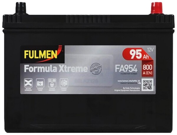 95Ah Asia FULMEN Xtreme (-/+) (0) 800EN