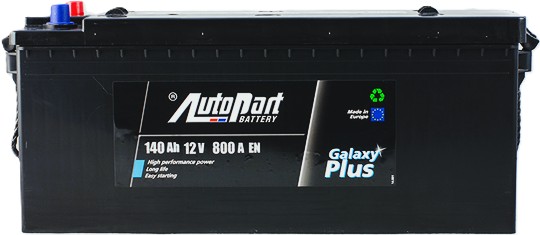 140Ah Truck AUTOPART Galaxy Plus (+/-) (1) 800EN