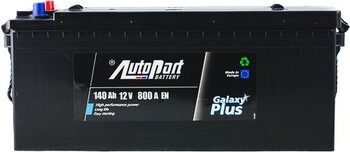 140Ah Truck AUTOPART Galaxy Plus (+/-) (1) 800EN