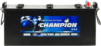 140Ah Truck CHAMPION Classic Series (+/-) (1) 950EN