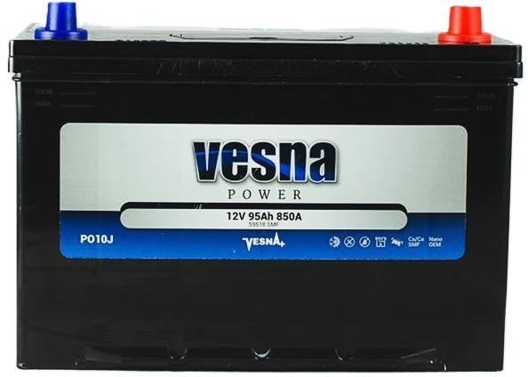 95Ah Asia VESNA Power (-/+) (0) 850EN