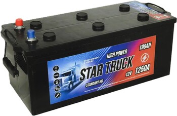 190Ah Truck STAR TRUCK Standart (+/-) (1) 1 250EN