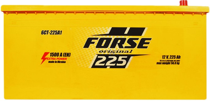 225Ah Truck FORSE (+/-) (1) 1 500EN