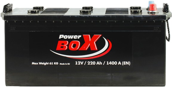 220Ah Truck POWERBOX*** (+/-) (1) 1 400EN