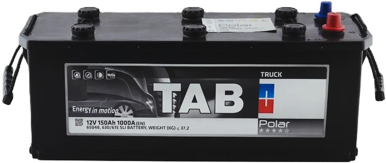 150Ah Truck TAB Polar (+/-) (1) 1000EN