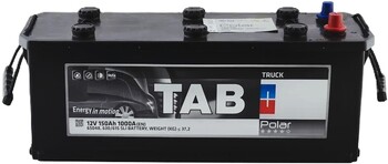 150Ah Truck TAB Polar (+/-) (1) 1000EN