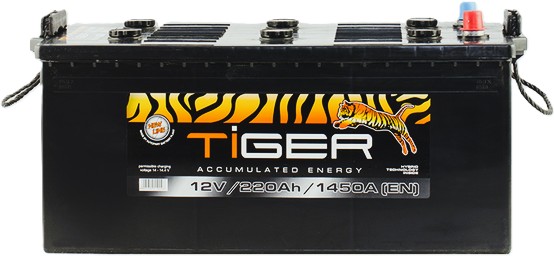 220Ah Truck TIGER BLACK (+/-) (1) 1 450EN