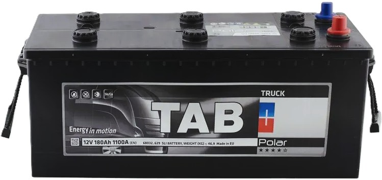 180Ah Truck TAB TRUCK (+/-) (1) 1 100EN