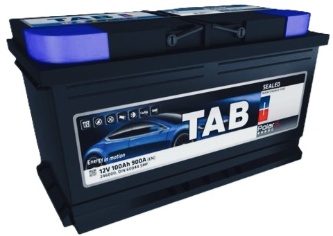 100Ah Asia TAB POLAR S (+/-) (1) 900EN