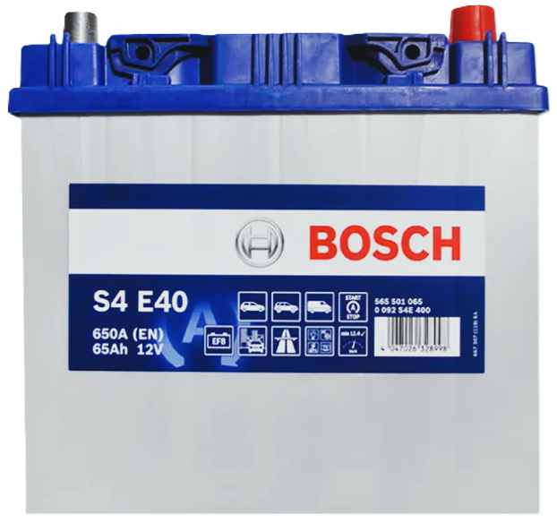 65Ah Asia BOSCH EFB (-/+) (0) 650EN. Фото 2