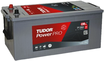 235Ah Truck TUDOR PROFESIONAL POWER (+/-) (1) 1 300EN
