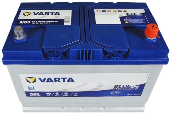 85Ah Asia VARTA EFB (-/+) (0) 800EN. Фото 2