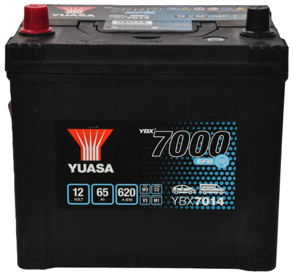 65Ah Asia YUASA EFB 7000 (+/-) (1) 620EN