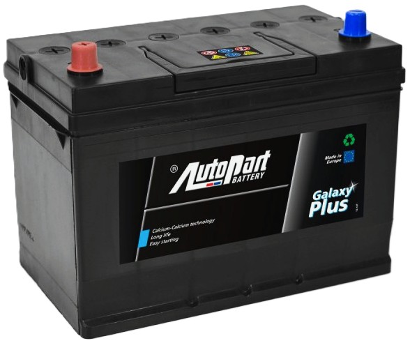 70Ah Asia AUTOPART Galaxy Plus (+/-) (1) 570EN. Фото 2