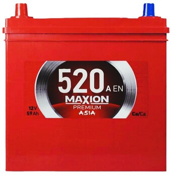 59Ah Asia MAXION Premium (+/-) (1) 520EN. Фото 2