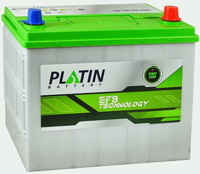 75Ah Asia PLATIN EFB (-/+) (0) 630EN. Фото 2