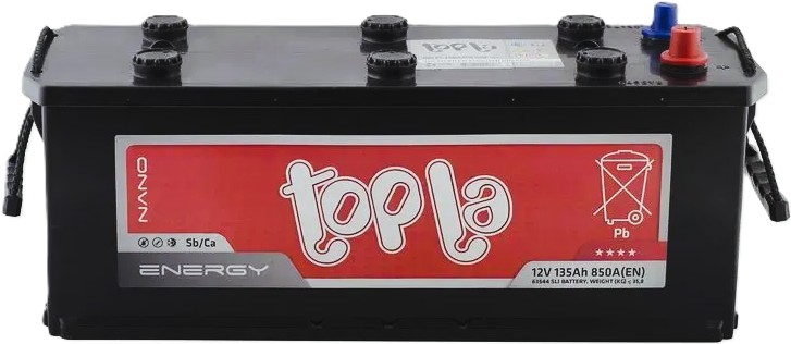 135Ah Truck TOPLA ENERGY TRUCK (+/-) (1) 850EN