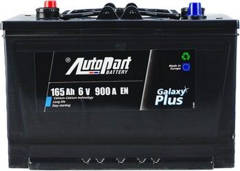 6V 165Ah Truck AUTOPART Galaxy Plus (-/+) (0) 900EN
