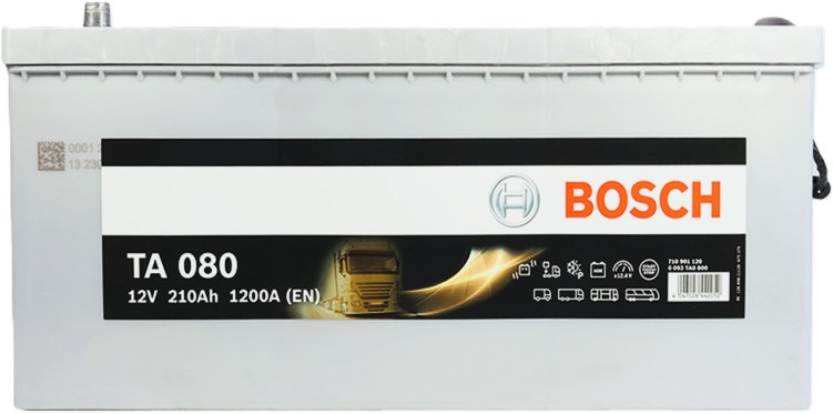 210Ah Truck BOSCH AGM (+/-) (1) 1 200EN