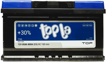 85Ah Euro TOPLA Top (-/+) (0) 800EN низький