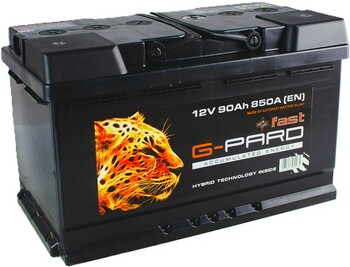 90Ah Euro G-PARD Fast (-/+) (0) 850EN короткий