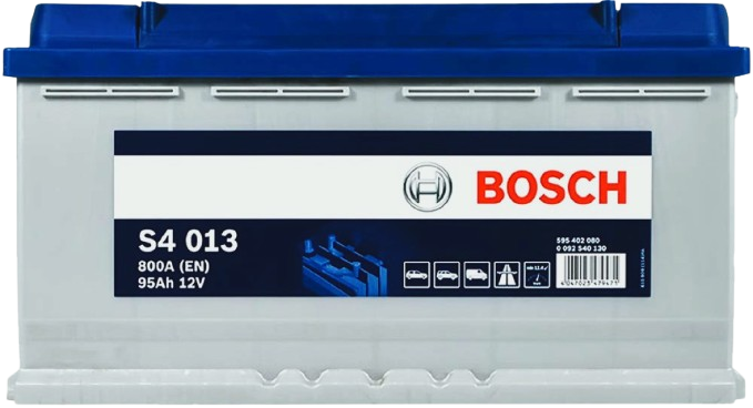 95Ah Euro BOSCH S4 (-/+) (0) 800EN