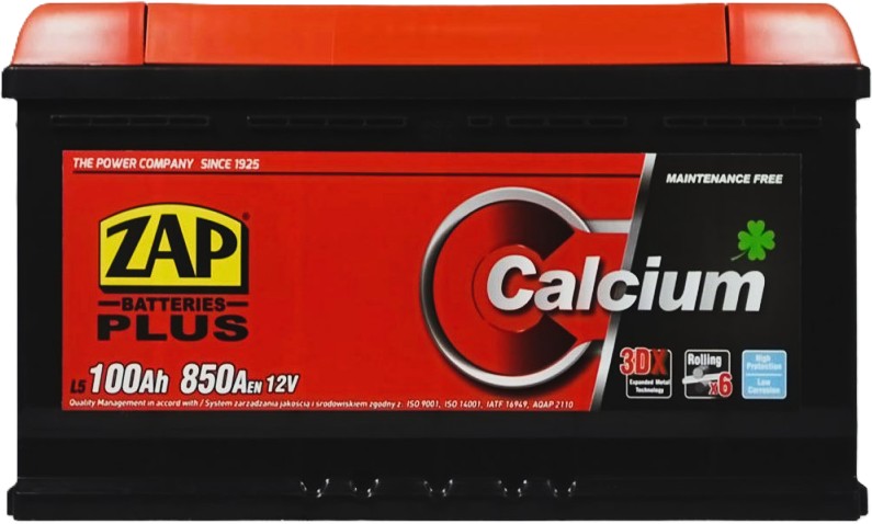 100Ah Euro ZAP CARBON START STOP EFB (-/+) (0) 800EN