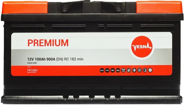 100Ah Euro VESNA Premium (-/+) (0) 900EN