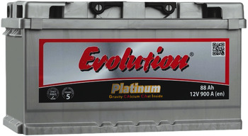 88Ah Euro EVOLUTION Classic (-/+) (0) 900EN низький