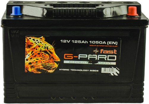 125Ah Euro G-PARD FAST (-/+) (0) 1 050EN
